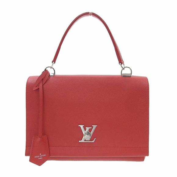 Lock Me Minibag In Ruby Red Grained Leather 6314135 main image 0